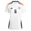 Maglia ufficiale Germania Kimmich 6 Casa Euro 2024 per Donna